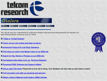 Tablet Screenshot of diallers.com